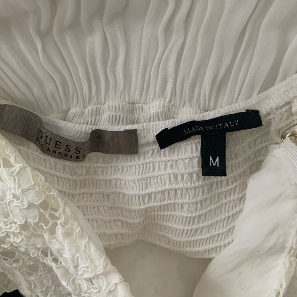 White / off white maxi dress